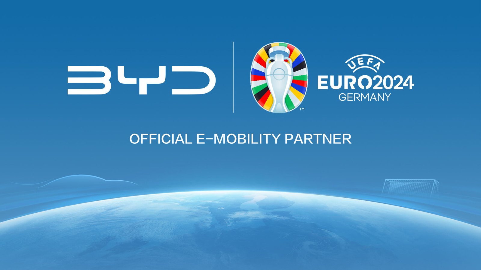 BYD, ახალი ენერგიის ავტომობილების (NEV) მსოფლიოში წამყვანი მწარმოებელი, UEFA EURO 2024™-ის ოფიციალური პარტნიორი და ოფიციალური ელექტრომობილობის პარტნიორი ხდება