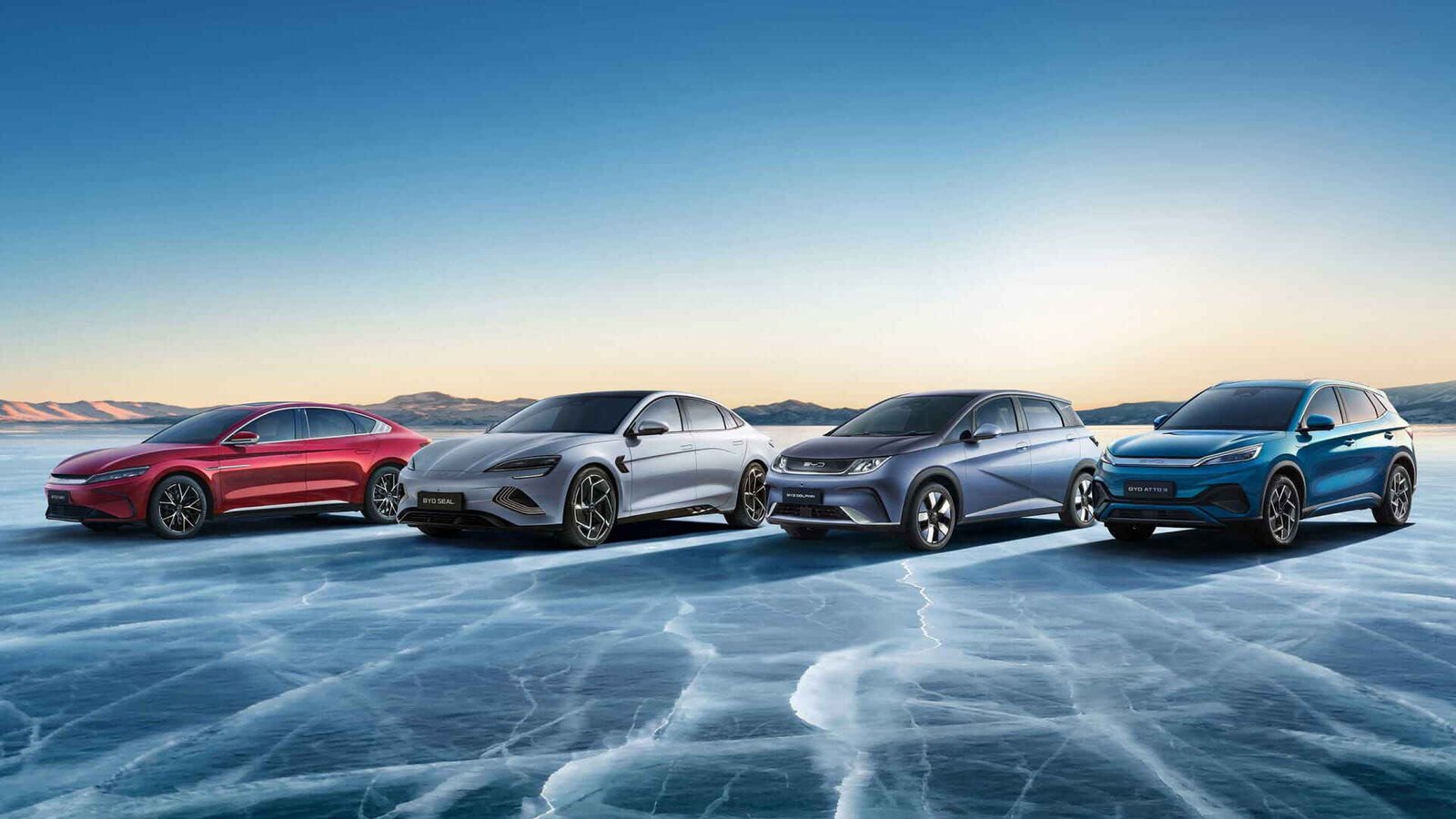 BYD представляет в Италии линейку полностью электрических моделей