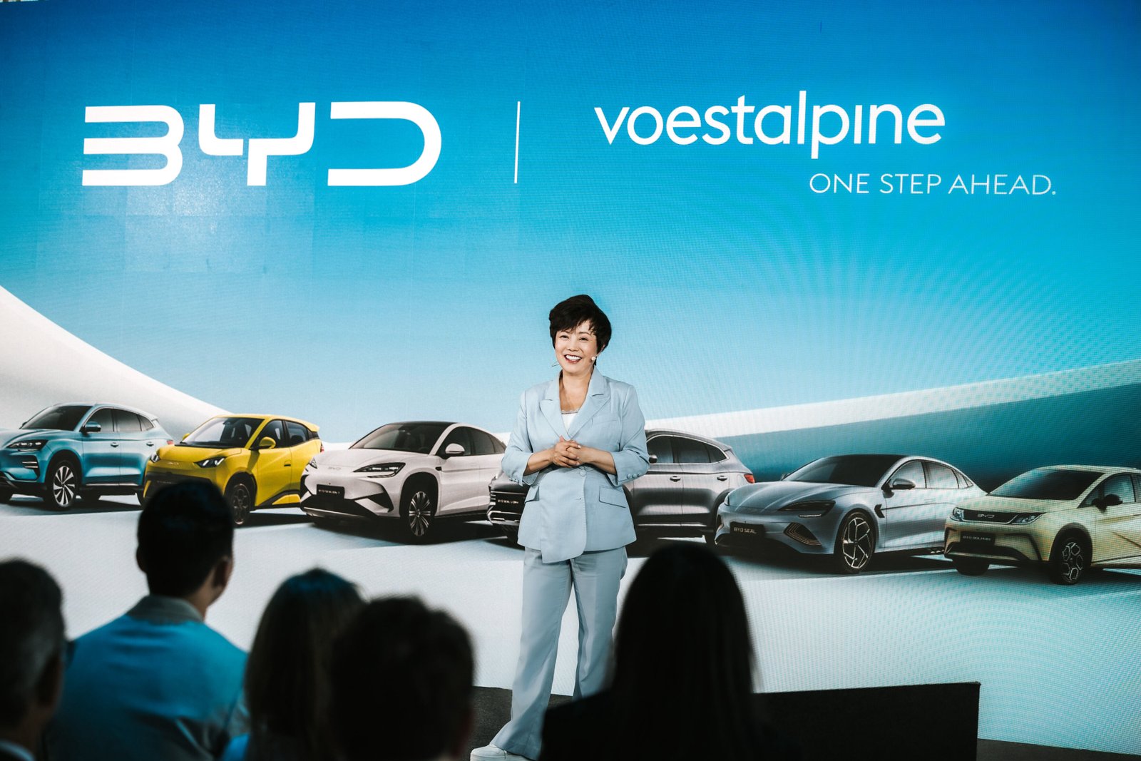 BYD-ის აღმასრულებელი ვიცე-პრეზიდენტის Stella Li-ს გამოსვლა