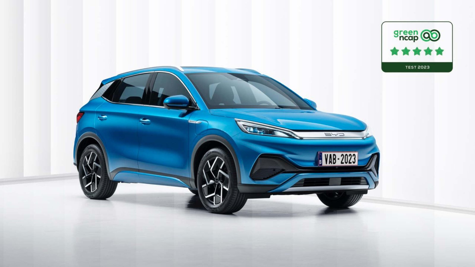BYD ATTO 3 Green NCAP-ის ტესტებში ხუთვარსკვლავიან შეფასებას იღებს