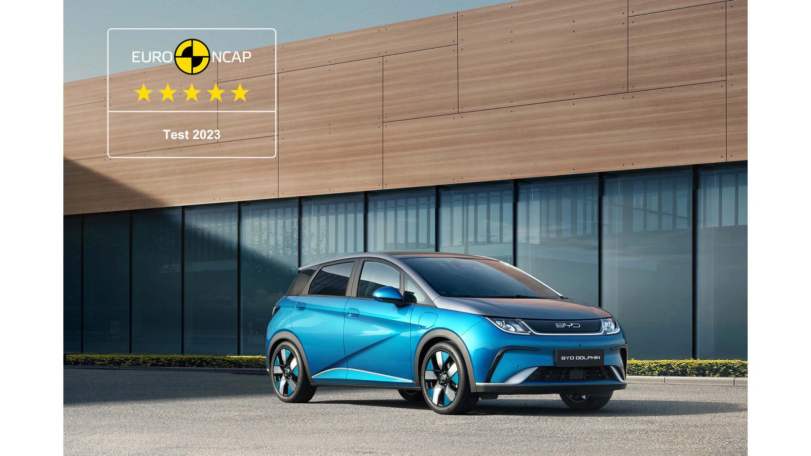 BYD DOLPHIN Euro NCAP-ის უსაფრთხოების ტესტებში ხუთვარსკვლავიან შეფასებას იღებს